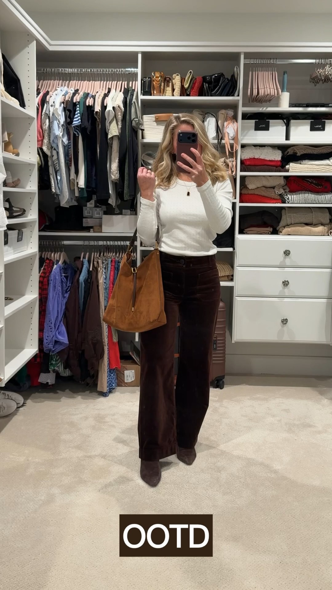 Breakfast with two of my favs before a day of work and errands. Cozy neutrals, rich textures, and everything linked for an easy winter outfit you can wear anywhere. 🤎✨

#LTKootd #LTKWorkwear #LTKPetite