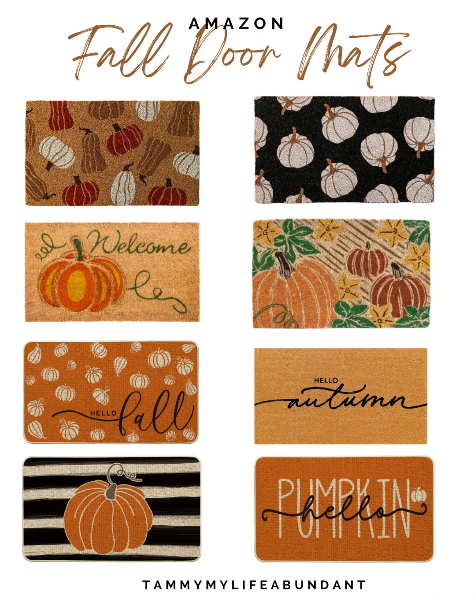 Fall door mats
#amazonfinds

#LTKstyletip #LTKSeasonal #LTKhome