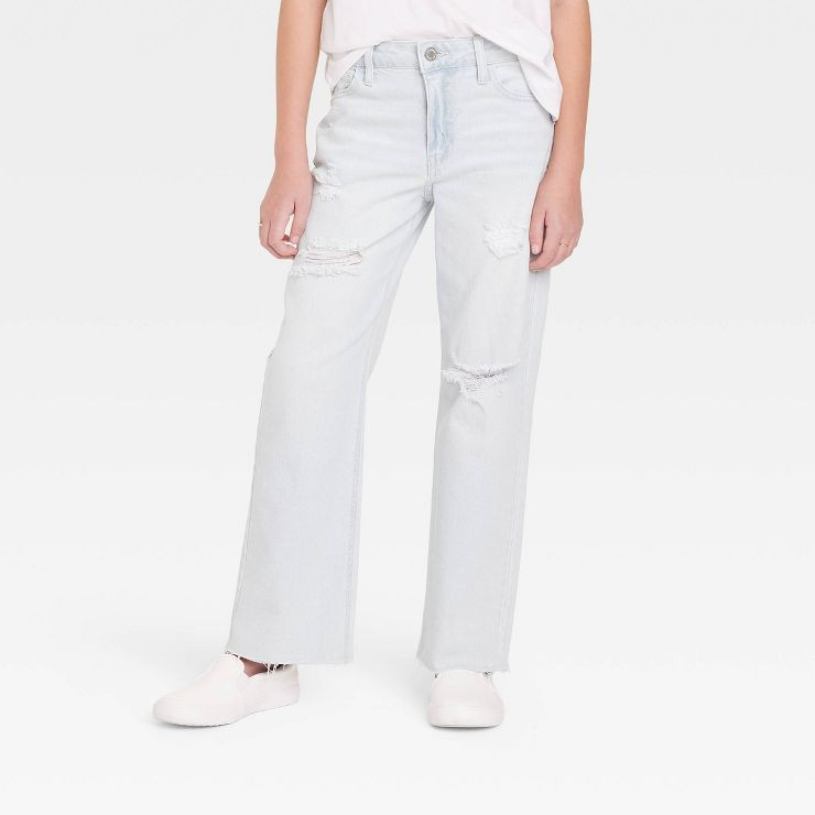 Girls' High-Rise Dad Jeans - art class™ | Target