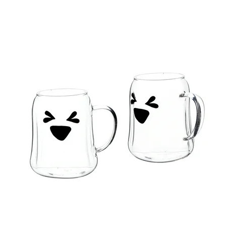 Way to Celebrate Glass Ghost Mug Squint | Walmart (US)