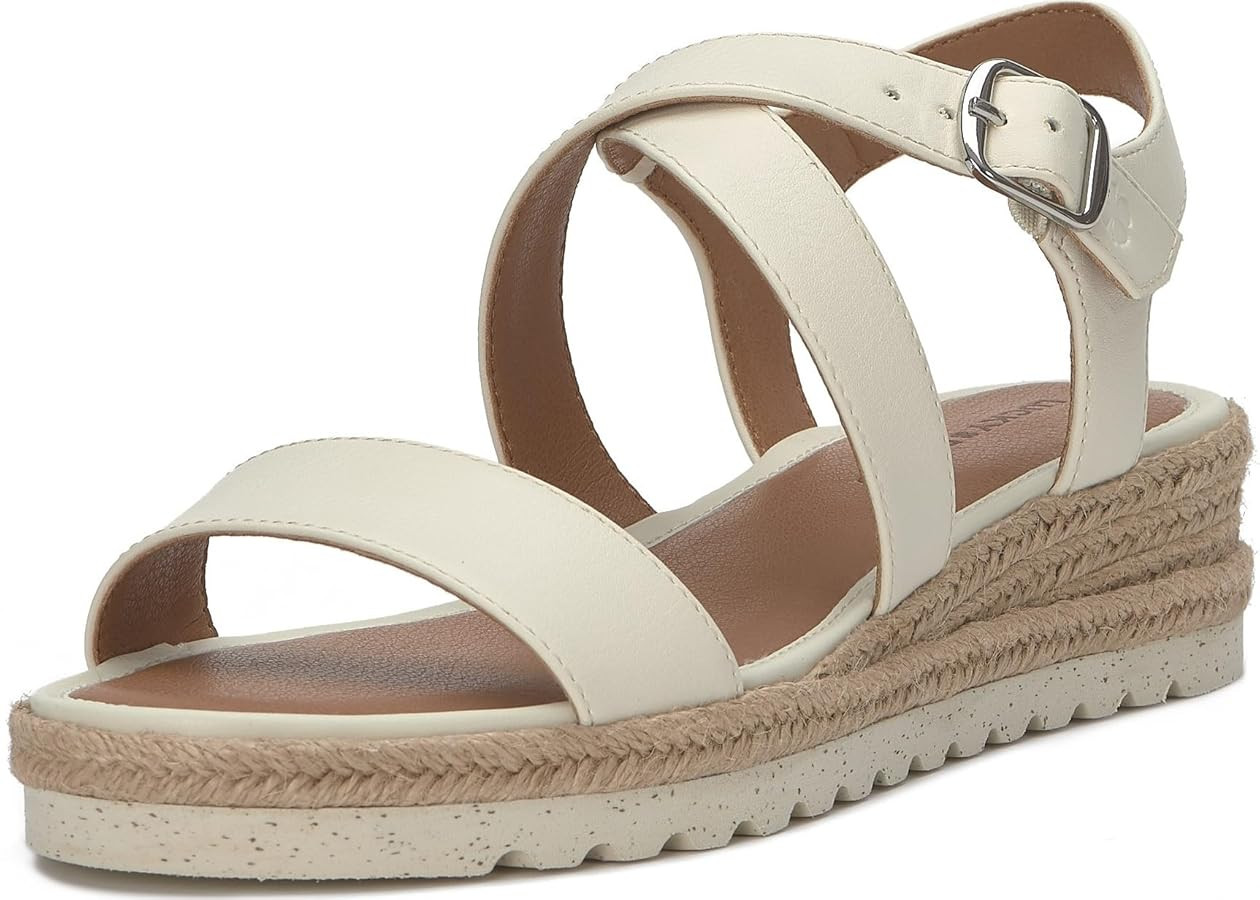 Lucky Brand Women's Trianna Wedge Sandal | Amazon (US)