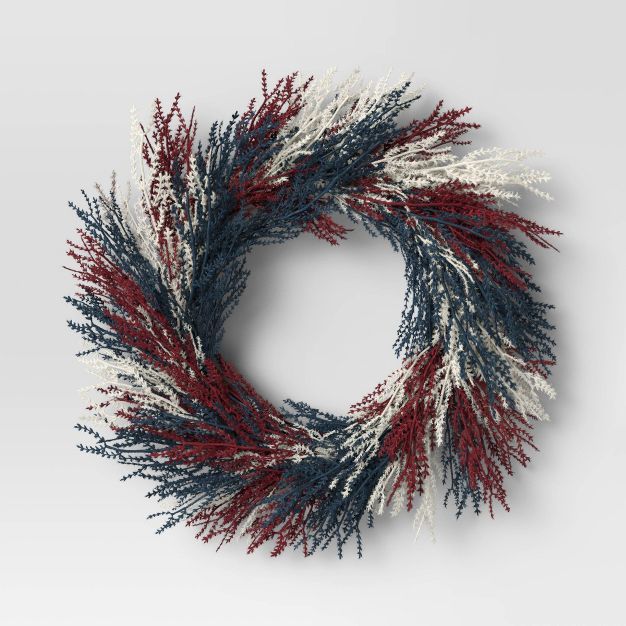 Americana Pampas Wreath - Threshold™ | Target