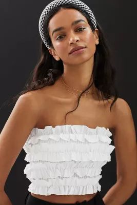 Mare Mare x Anthropologie Ruffle Tube Top | Anthropologie (US)