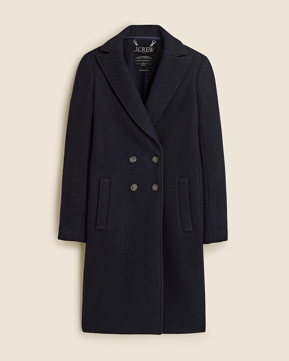 Daphne topcoat in Italian boiled wool | J. Crew US