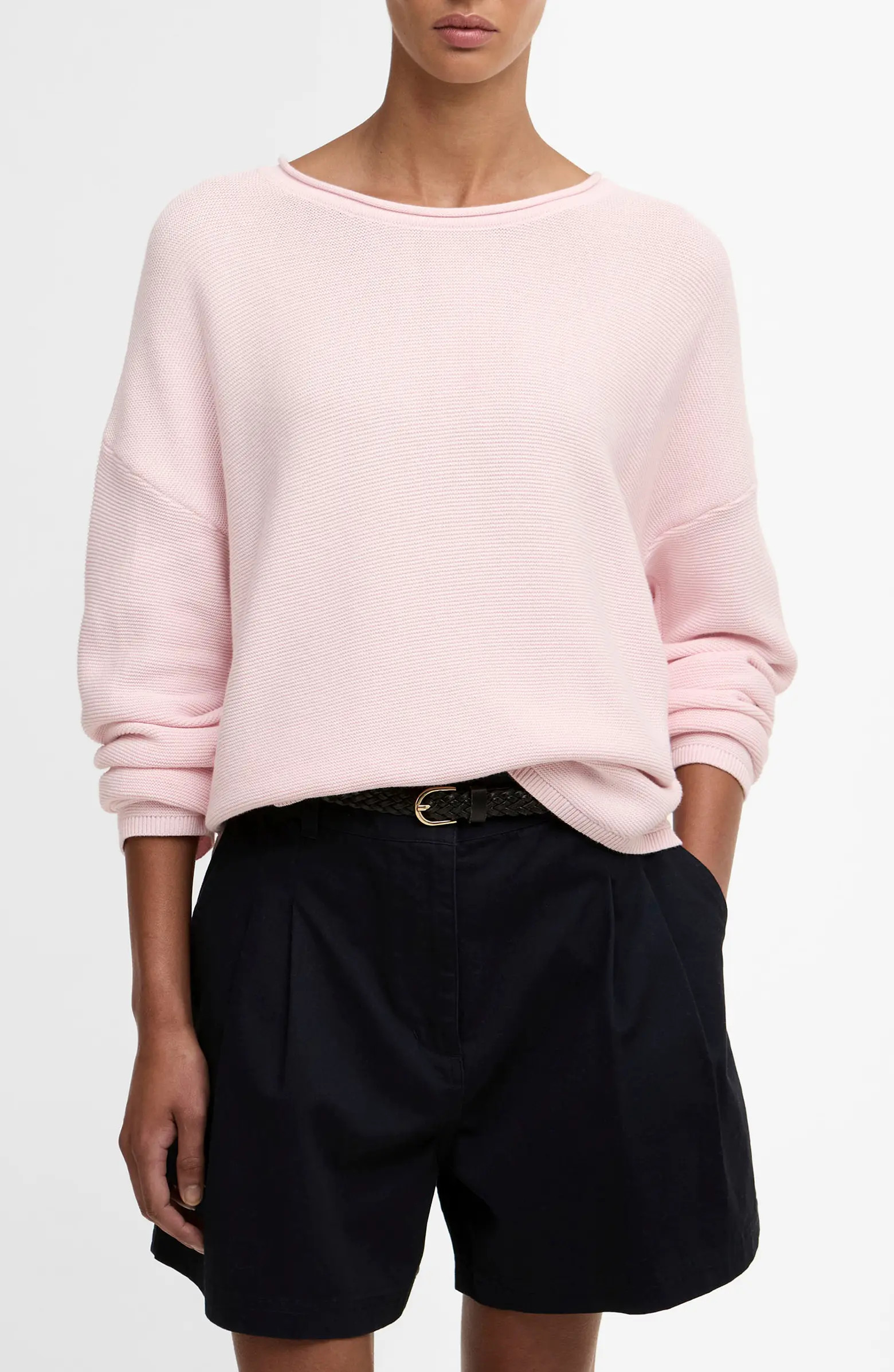Marine Relaxed Fit Cotton Sweater | Nordstrom