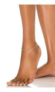 Stella Anklet in Clear | Revolve Clothing (Global)