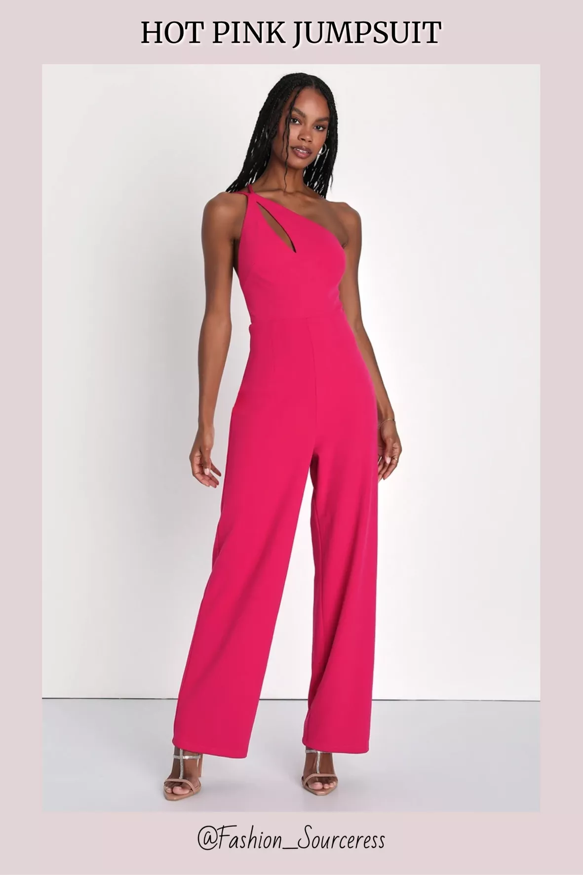 Leisurely Weekend Hot Pink Strappy Backless Romper
