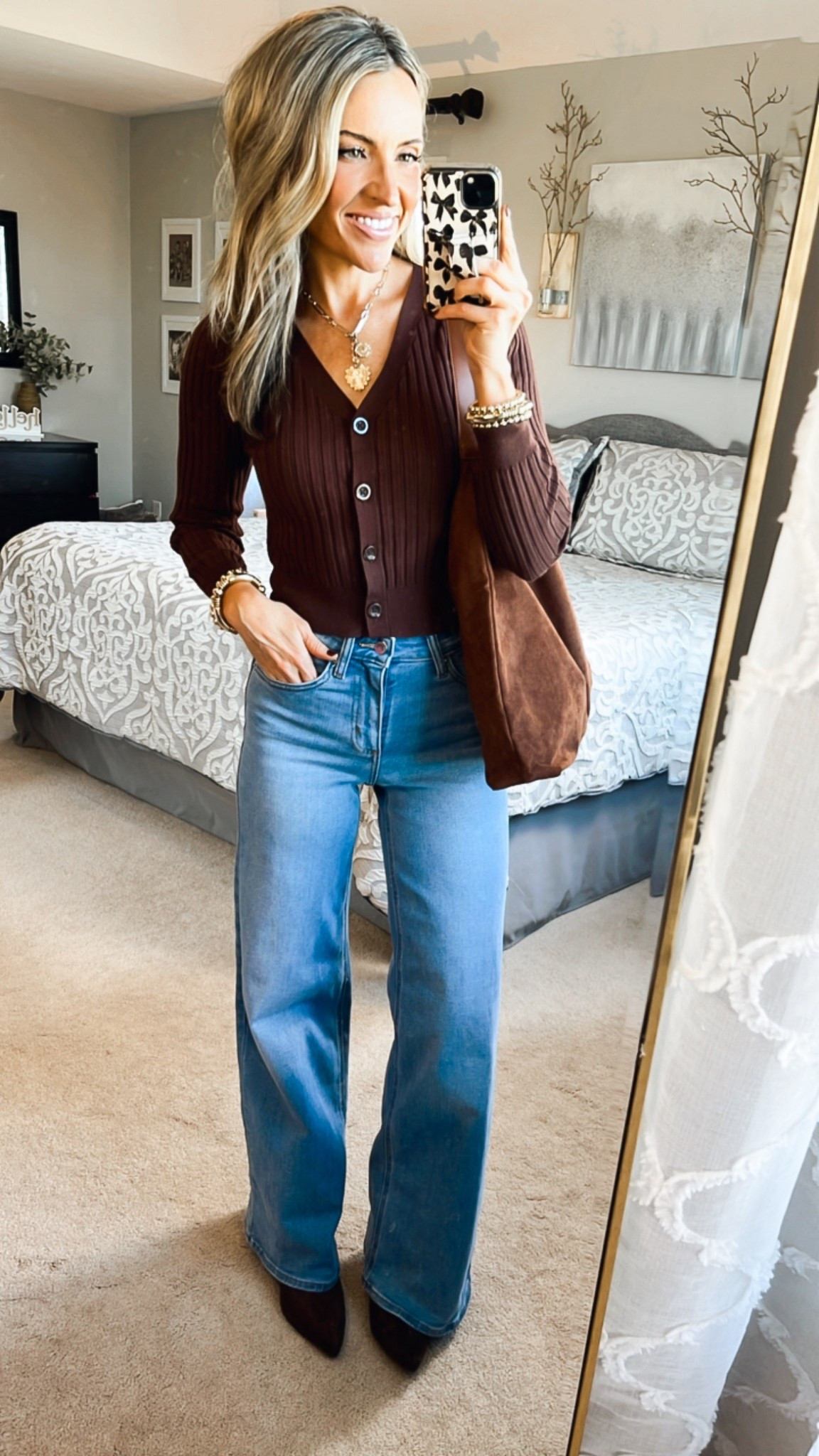 Target new arrivals are so good this fall! All the fall trends: chocolate brown, suede & barrel! You will love these!🤎🍁

Sizing:
Xs in cardigan 
2 in jeans- run TTS, or size up if in between
Boots - TTS
Suede dress - size 2, TTS


#LTKFindsUnder50 #LTKStyleTip #LTKSeasonal