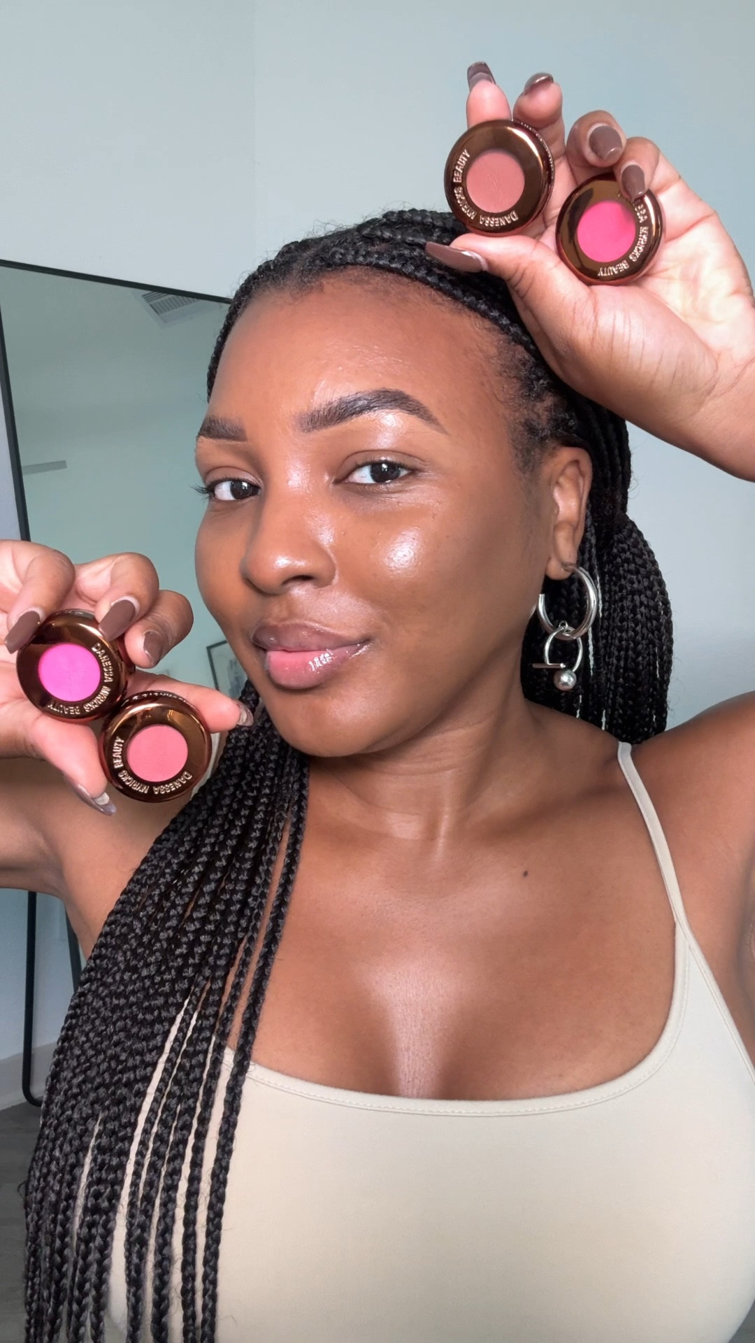 Danessa Myricks Mini Yummy Skin Flushed Essentials: Face & Lip Gift Sett