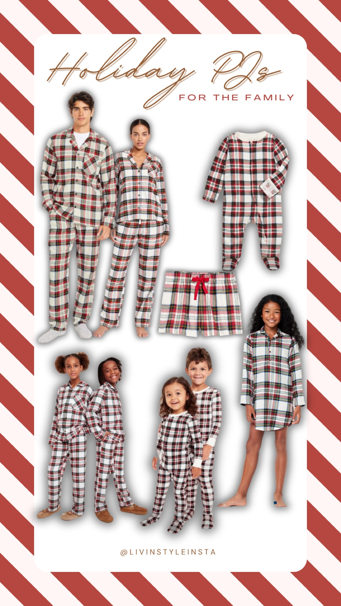 Our holiday pajamas are on sale today! We always get our Christmas pjs at old navy because they have a size for everyone! 

#LTKFamily #LTKBaby #LTKHoliday