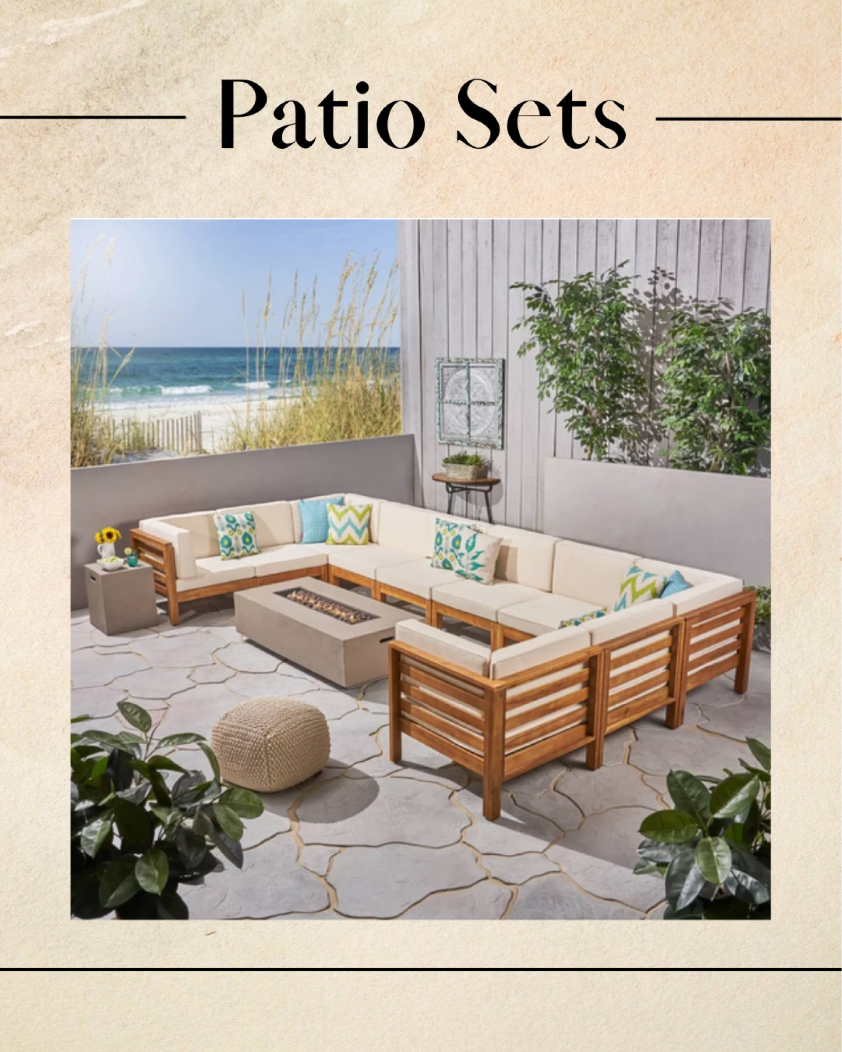 Check out the great patio sets at Target

Patio set, patio furniture, patio chair, outdoor furniture, patio couch, home, home decor, patio decor 

#LTKfamily #LTKSeasonal #LTKhome