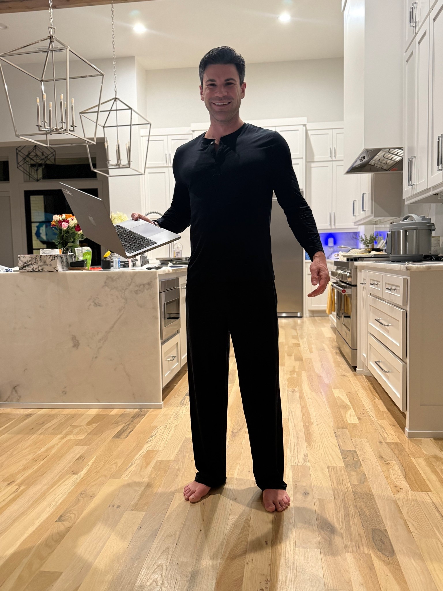 Men’s super soft lounge pajama set he’s wearing size m 

#LTKMens