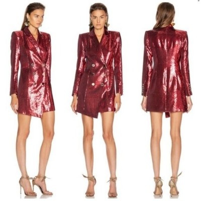 RETROFÊTE Selena Sequined Tailored Jacket Dress  | eBay | eBay US