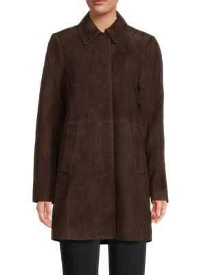 Karen Leather Coat | Saks Fifth Avenue OFF 5TH