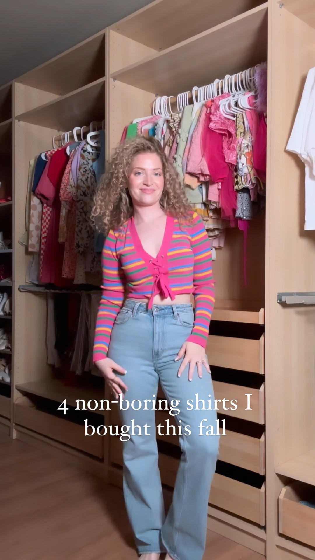 Adding some color into your fall/winter wardrobe🩵🩷 

#LTKfindsunder100 #LTKSeasonal