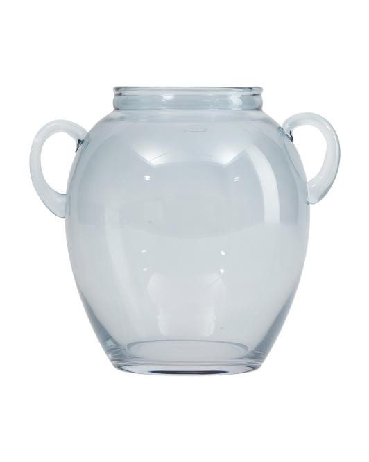 9x10 Handblown Recycled Glass Decorative Vase | TJ Maxx