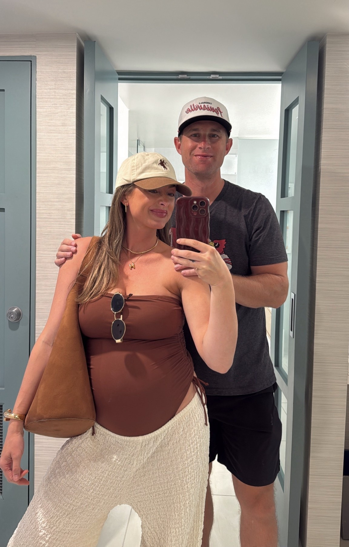 Babymoon pool day 🧺🤎🫶

#LTKBump #LTKTravel #LTKStyleTip