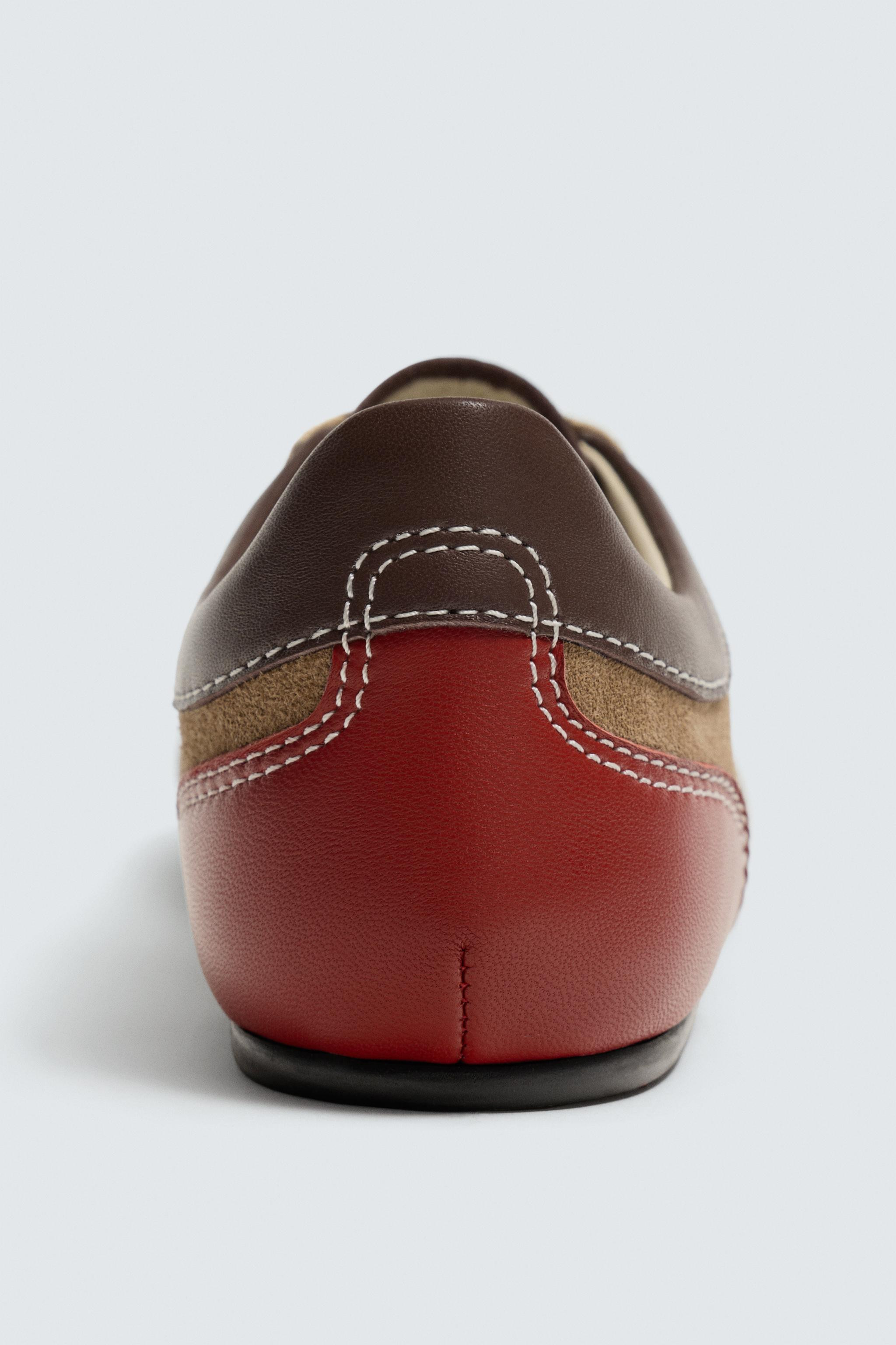 LEATHER TRAINERS HARRY LAMBERT FOR ZARA X DISNEY | Zara UK