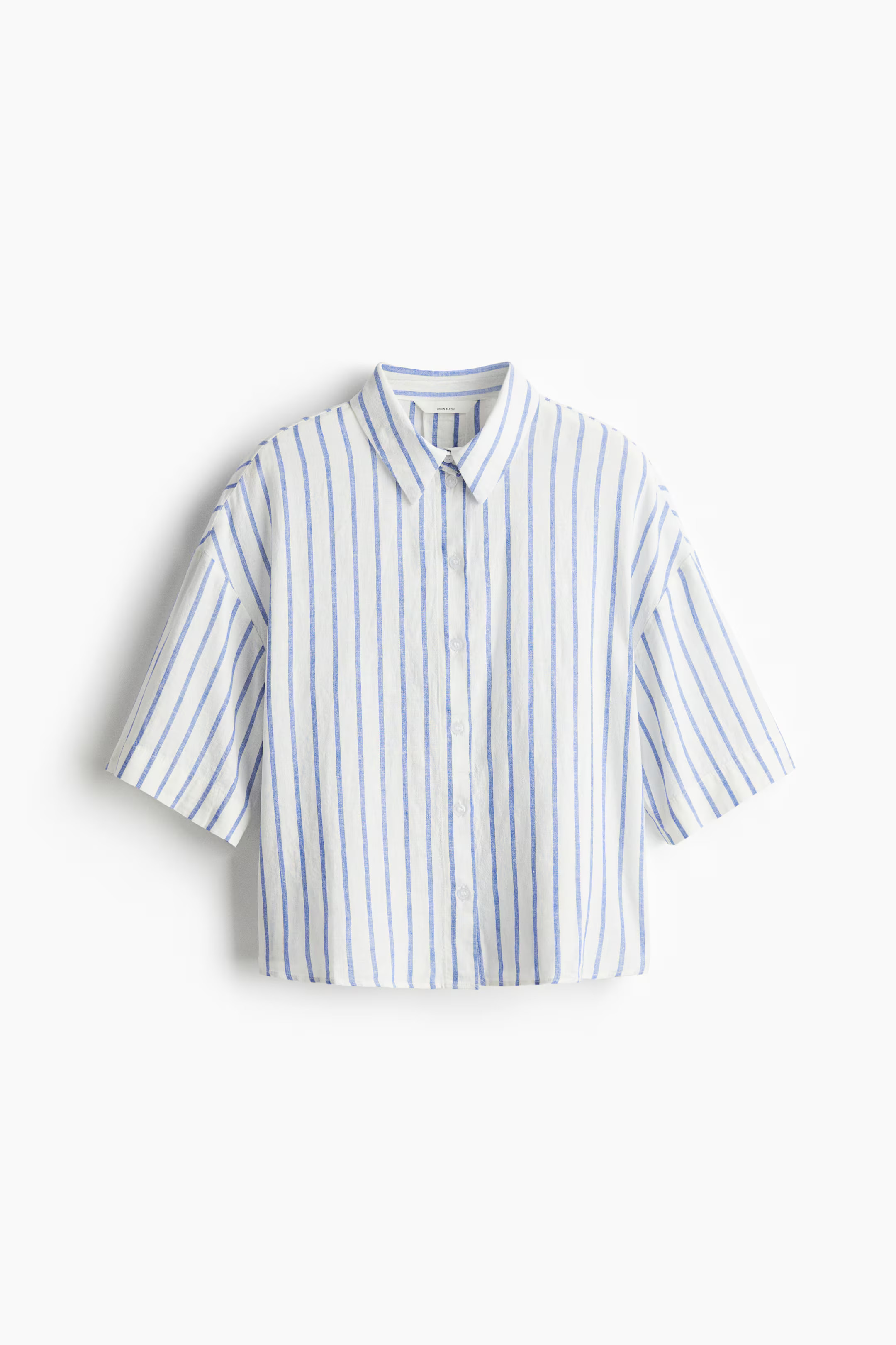 Linen-Blend Shirt | H&M (US + CA)