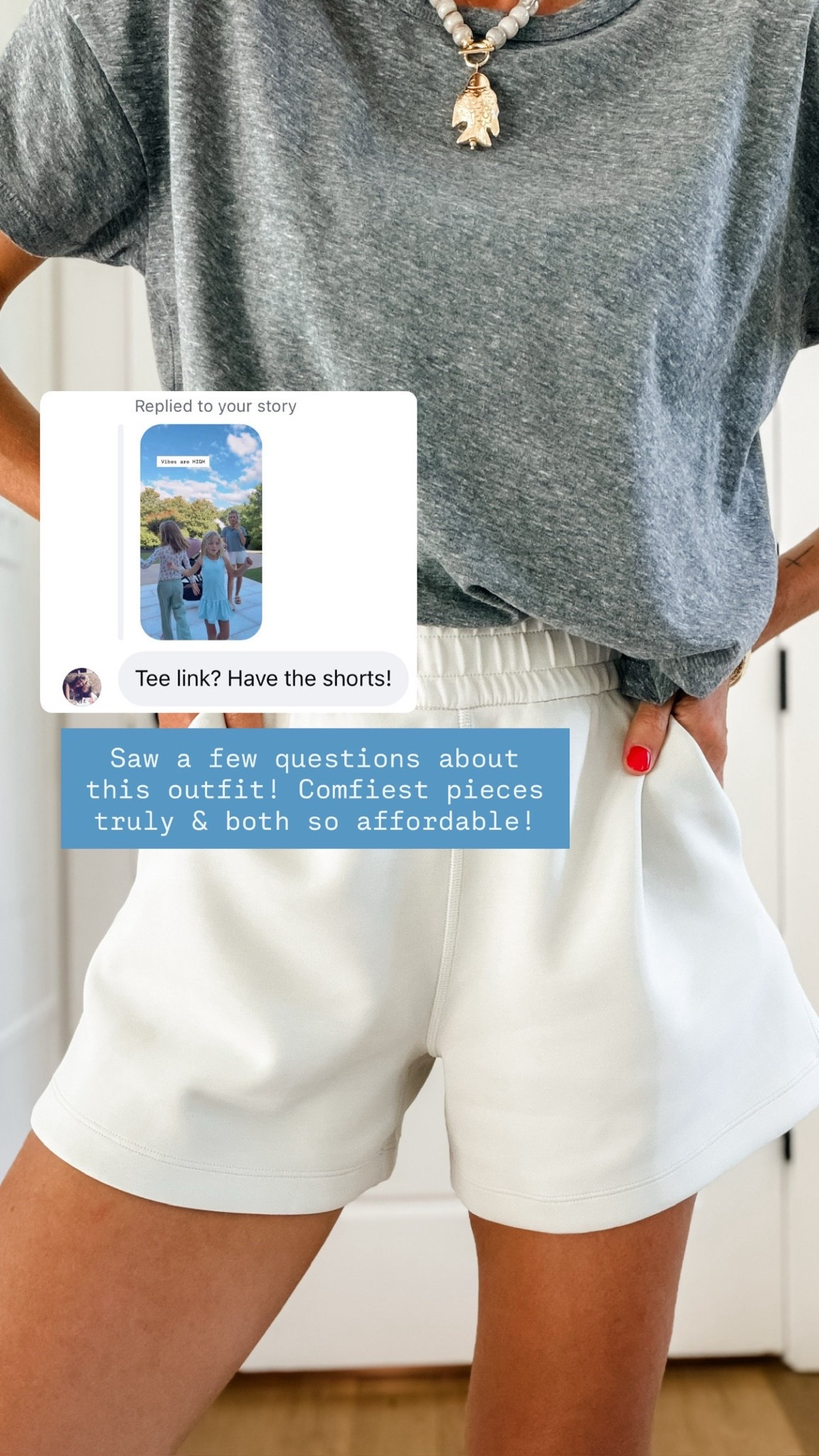 I live in loungewear when I’m at home, and these are two pieces I’m loving! Wearing M in tee & S in shorts!

Loverly Grey, Target, Amazon, loungewear, lounge shorts, t-shirt

#LTKootd #LTKmomlife