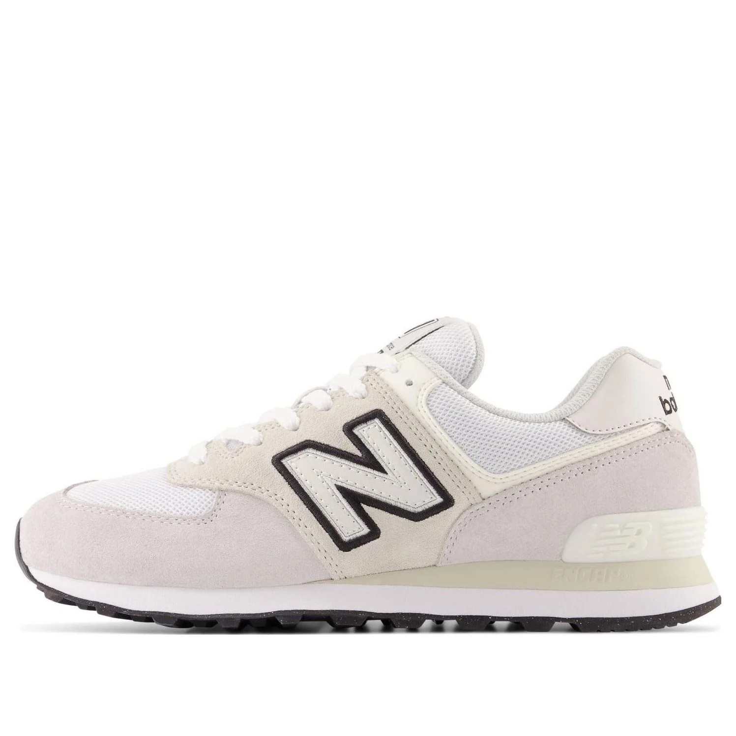 New Balance 574 'White Black' U574WB2 | KICKS CREW