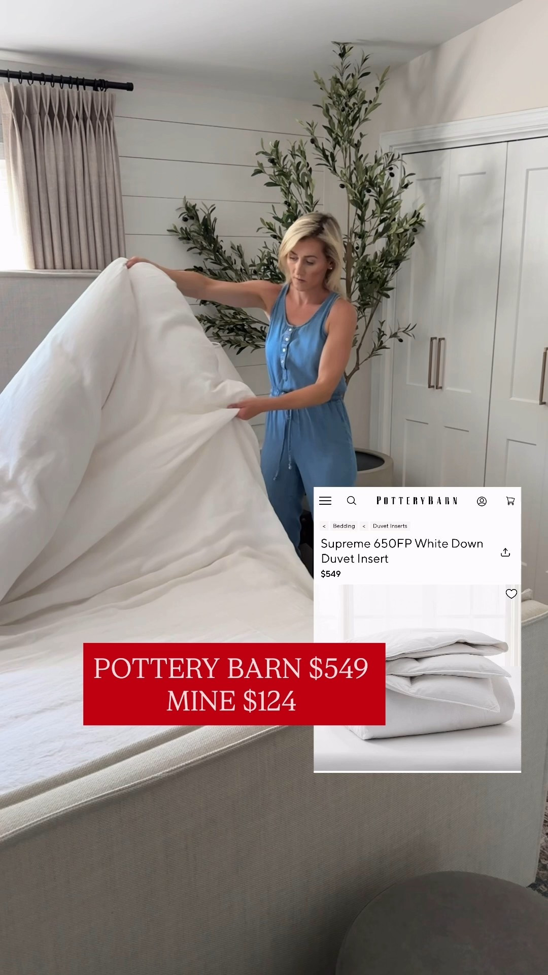 The only duvet I'll use-- extra fluffy and so full! 

#LTKHome