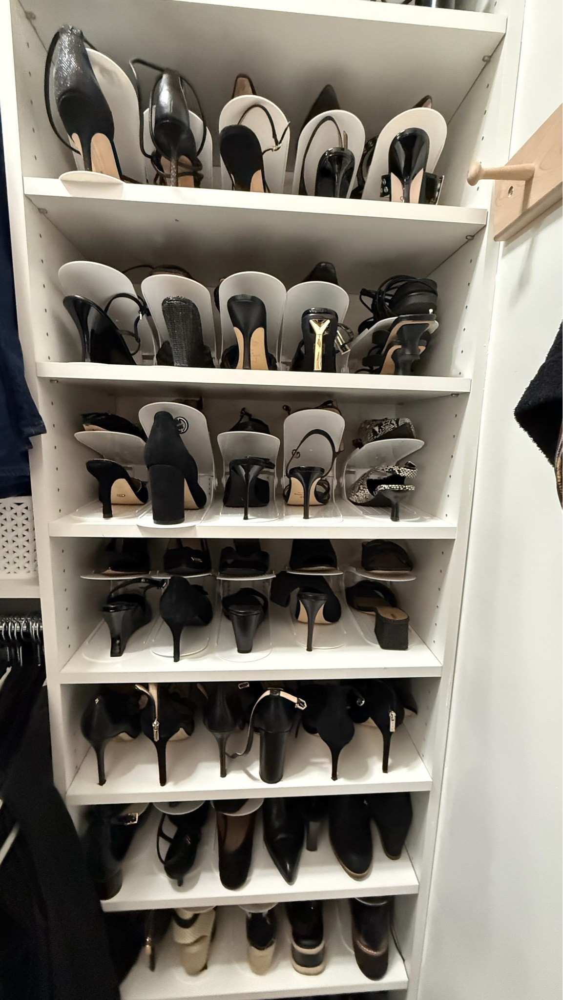 Shoe organizers here for you!!! Love these. Easy to use. And saves so much space!

#LTKdayinmylife #LTKHome #LTKgrwm