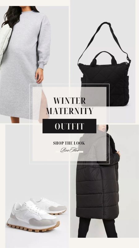 Winter Maternity outfit of the day.

Sweater dress
Quilted bag
Maternity coat
Sneakers



#LTKbump #LTKstyletip