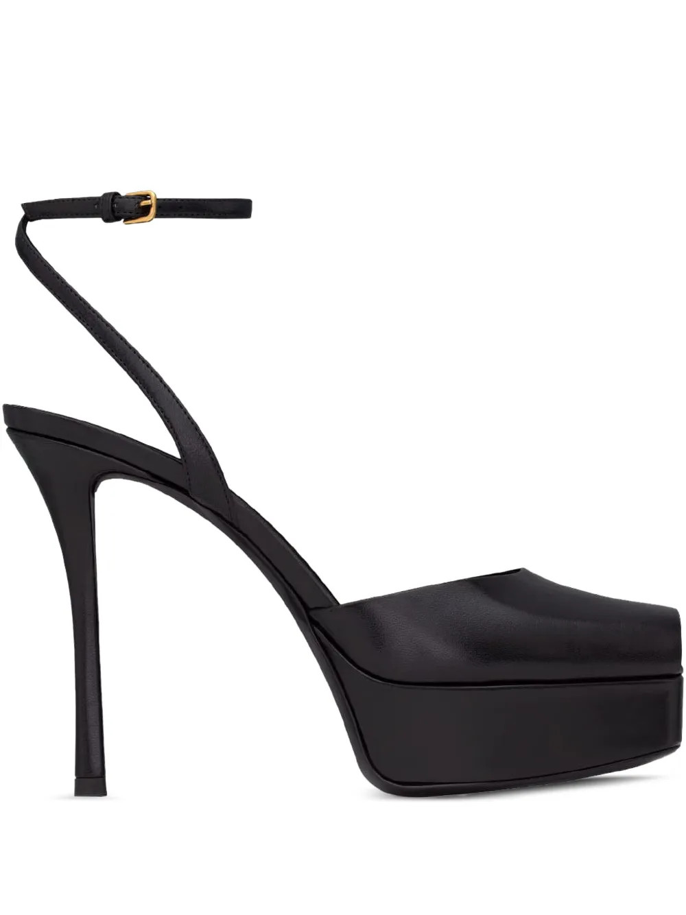 Saint Laurent120mm La Scandale platform sandals | Farfetch Global