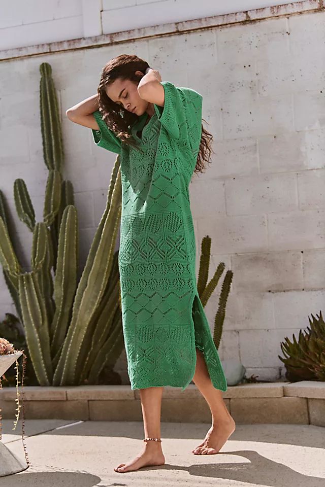 Islamorada Fauxchet Sweater Maxi | Free People (Global - UK&FR Excluded)