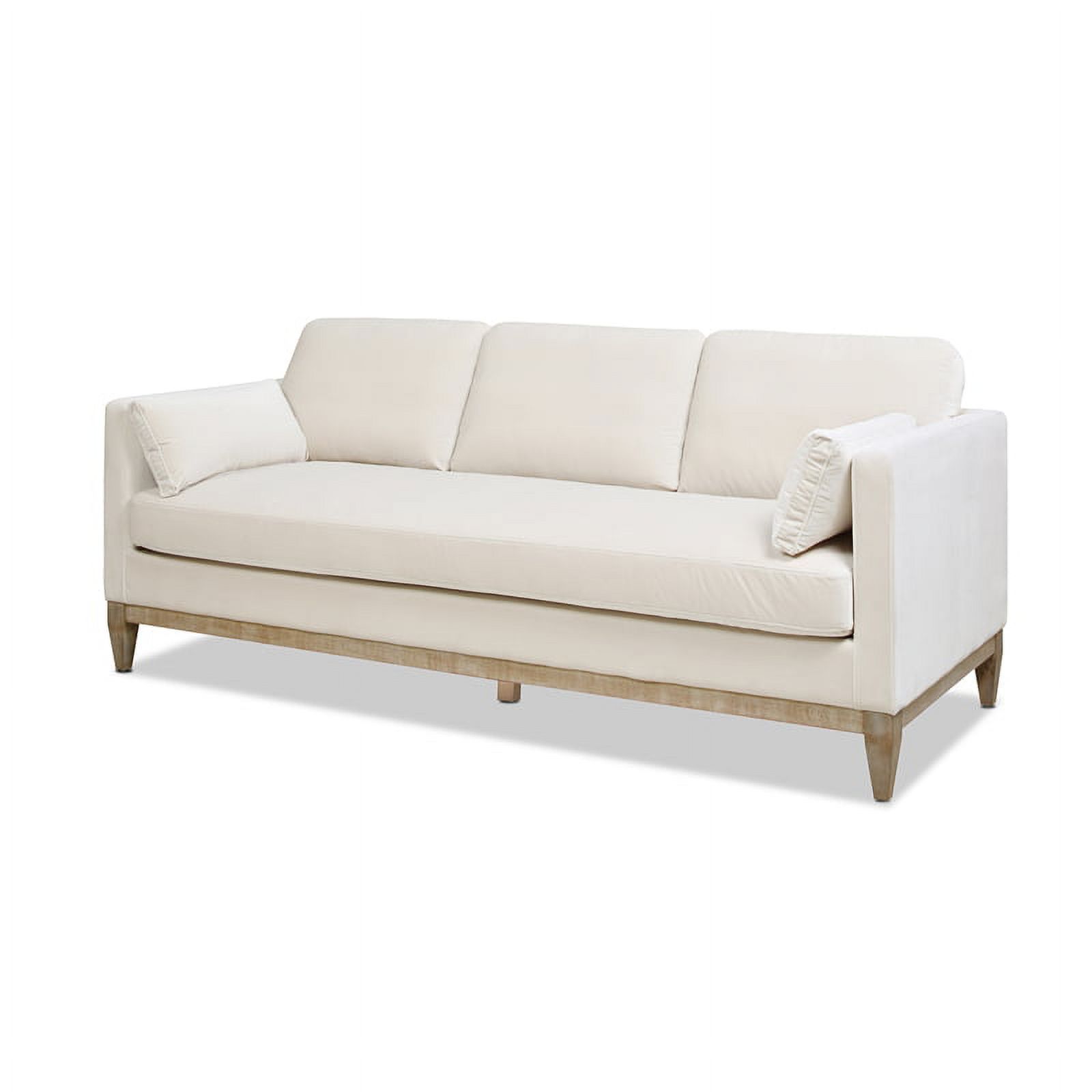 Jennifer Taylor Home Knox 84" Modern Farmhouse Sofa French Beige | Walmart (US)