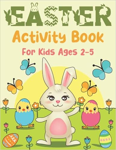 Easter Activity Book for Kids Ages 2-5: A Happy Easter Workbook for Toddlers & Preschoolers With ... | Amazon (US)