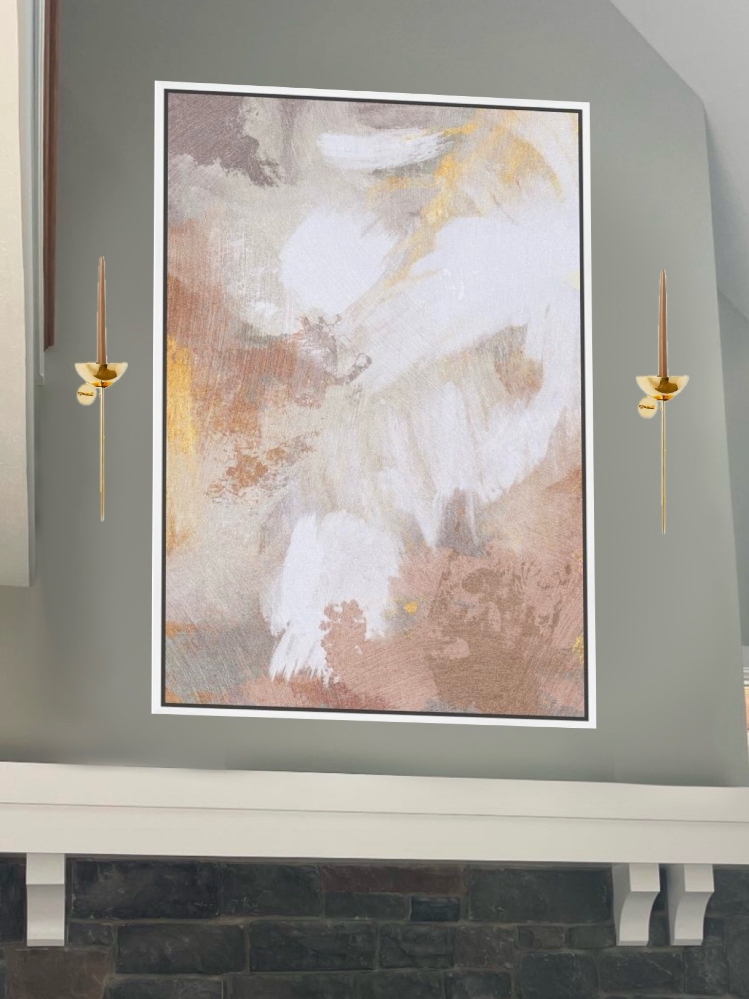 Simple. Sophisticated. Elegant. This mantle doesn’t have to be busy to draw attention. 

#LTKHome