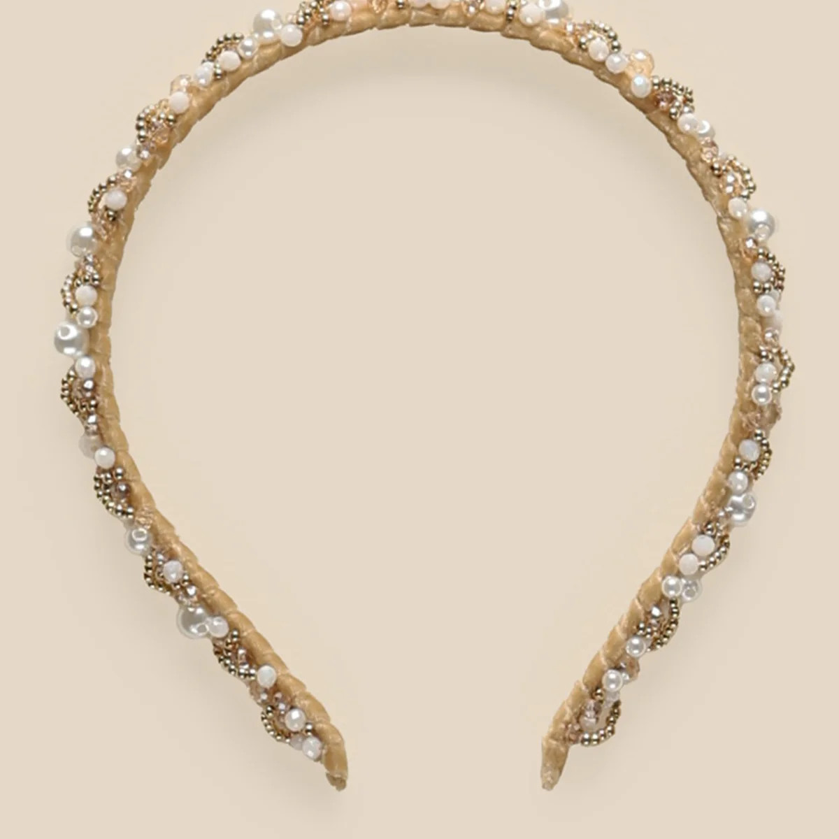 Pearl Headband, Ivory | SpearmintLOVE