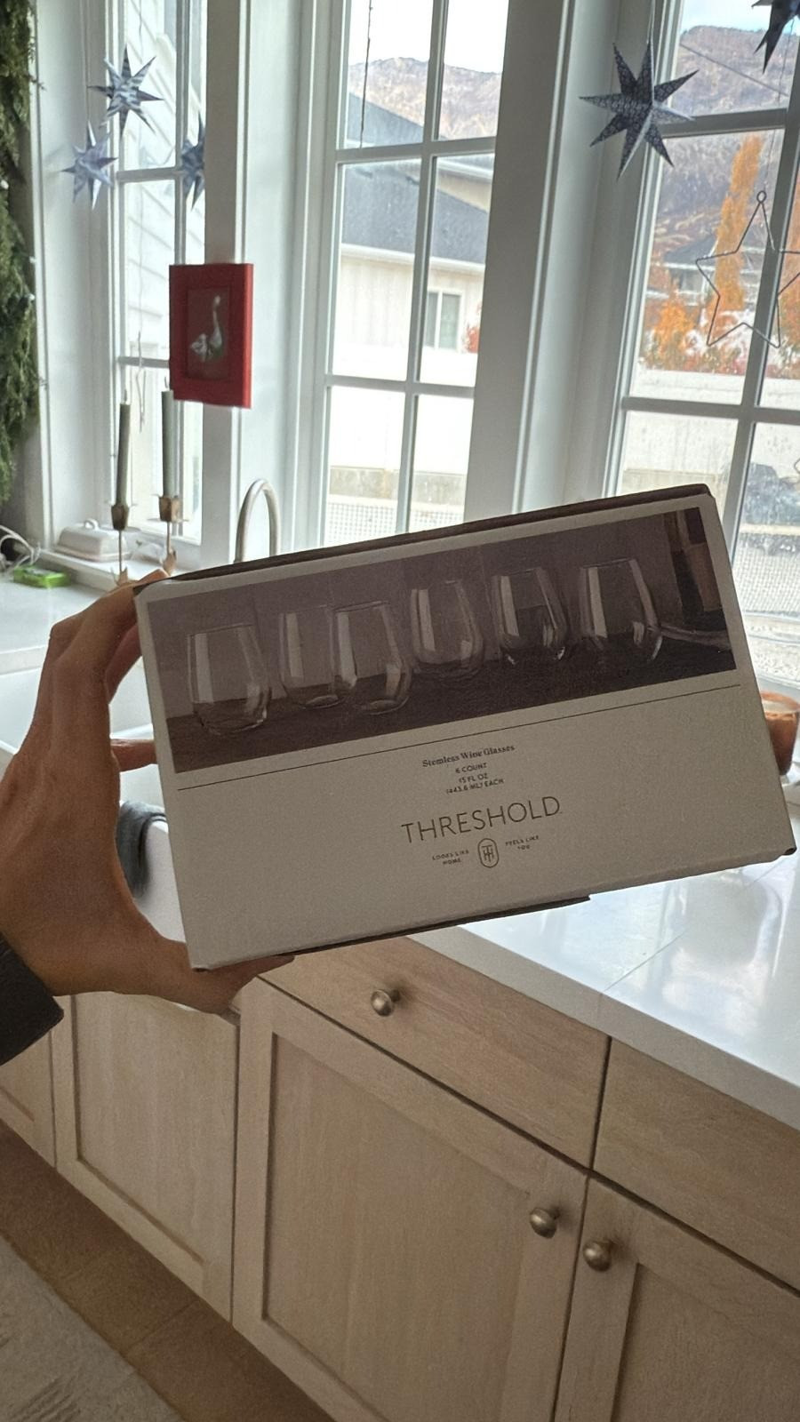 Stemless glasses, low price, high quality, and so fun to have for hosting holiday parties! 

#LTKHoliday #LTKHome #LTKParties