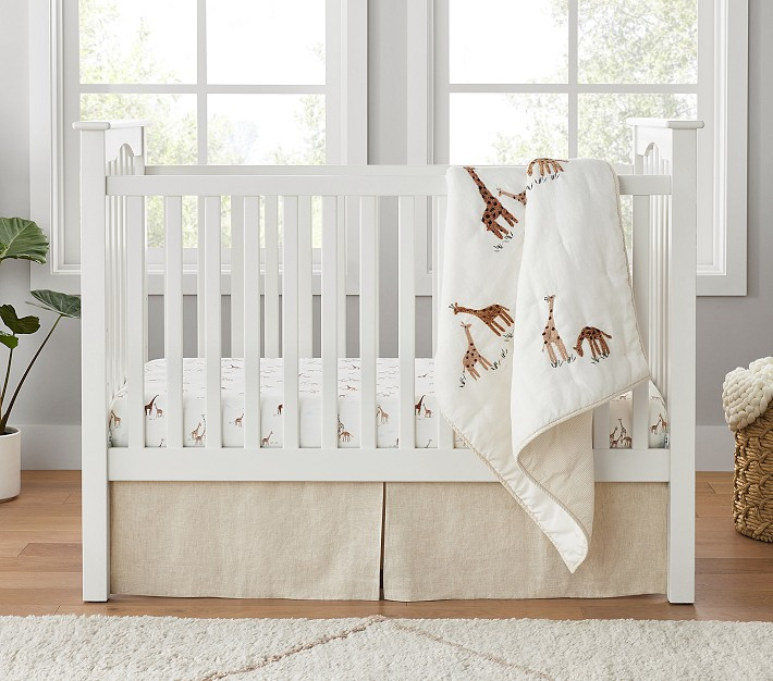 Goldie Giraffe Baby Bedding Set | Pottery Barn Kids