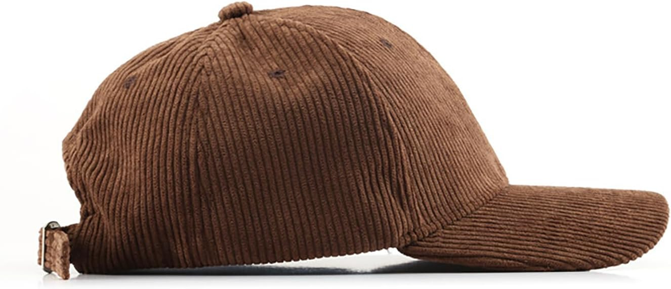 Corduroy Hat Low Profile Solid Color Baseball Caps Sun Hat Adjustable for Men and Women | Amazon (US)