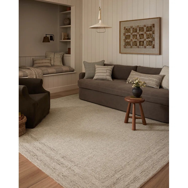 Amber Lewis x Loloi Windsor Ivory / Stone Area Rug | Wayfair North America
