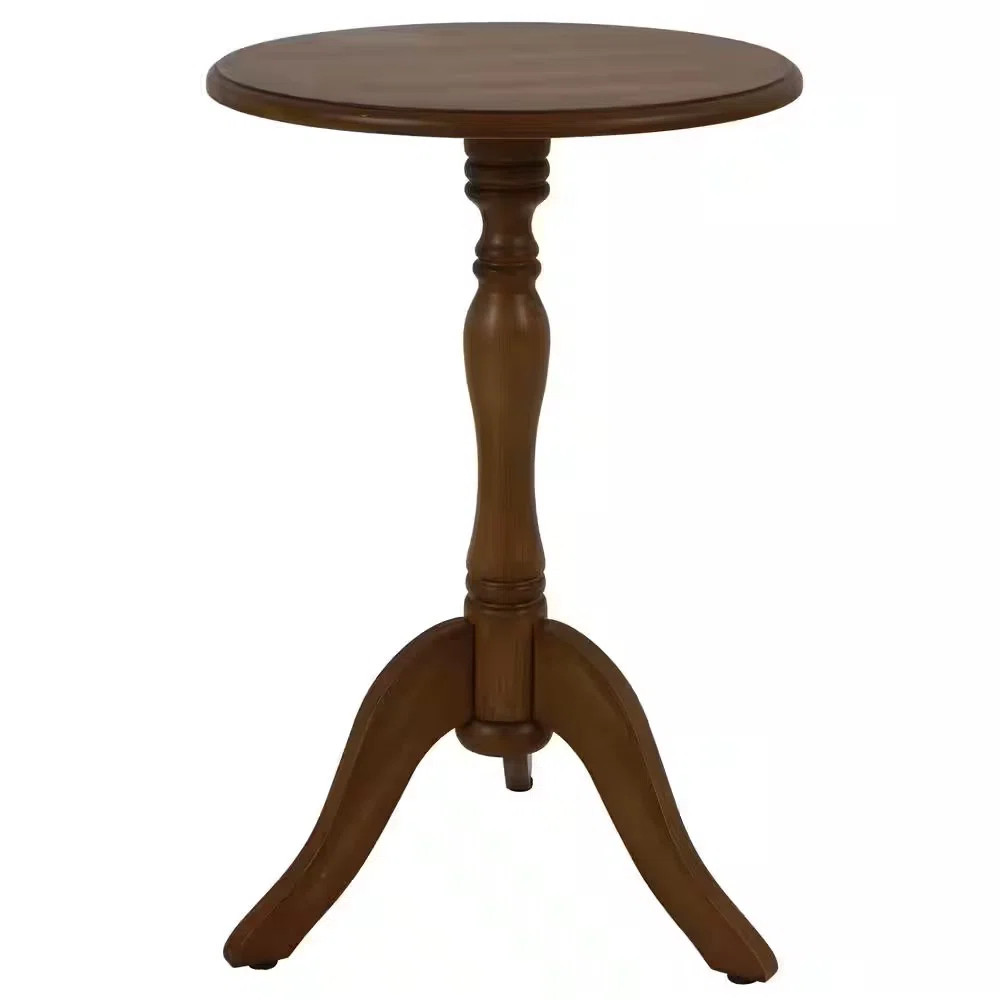 Simplify 24 Round Pedestal Accent End Table | Wayfair North America