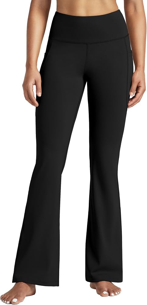 Willit Women's Yoga Pants 27"/29"/31"/33" Flare Leggings Bootcut High Waist Tummy Control Workout... | Amazon (US)