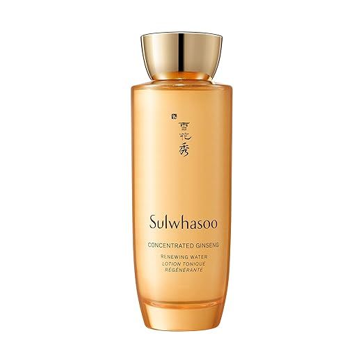 Sulwhasoo Concentrated Ginseng Renewing Water: Antioxidant-Rich Toner to Hydrate, and Visibly Sof... | Amazon (US)