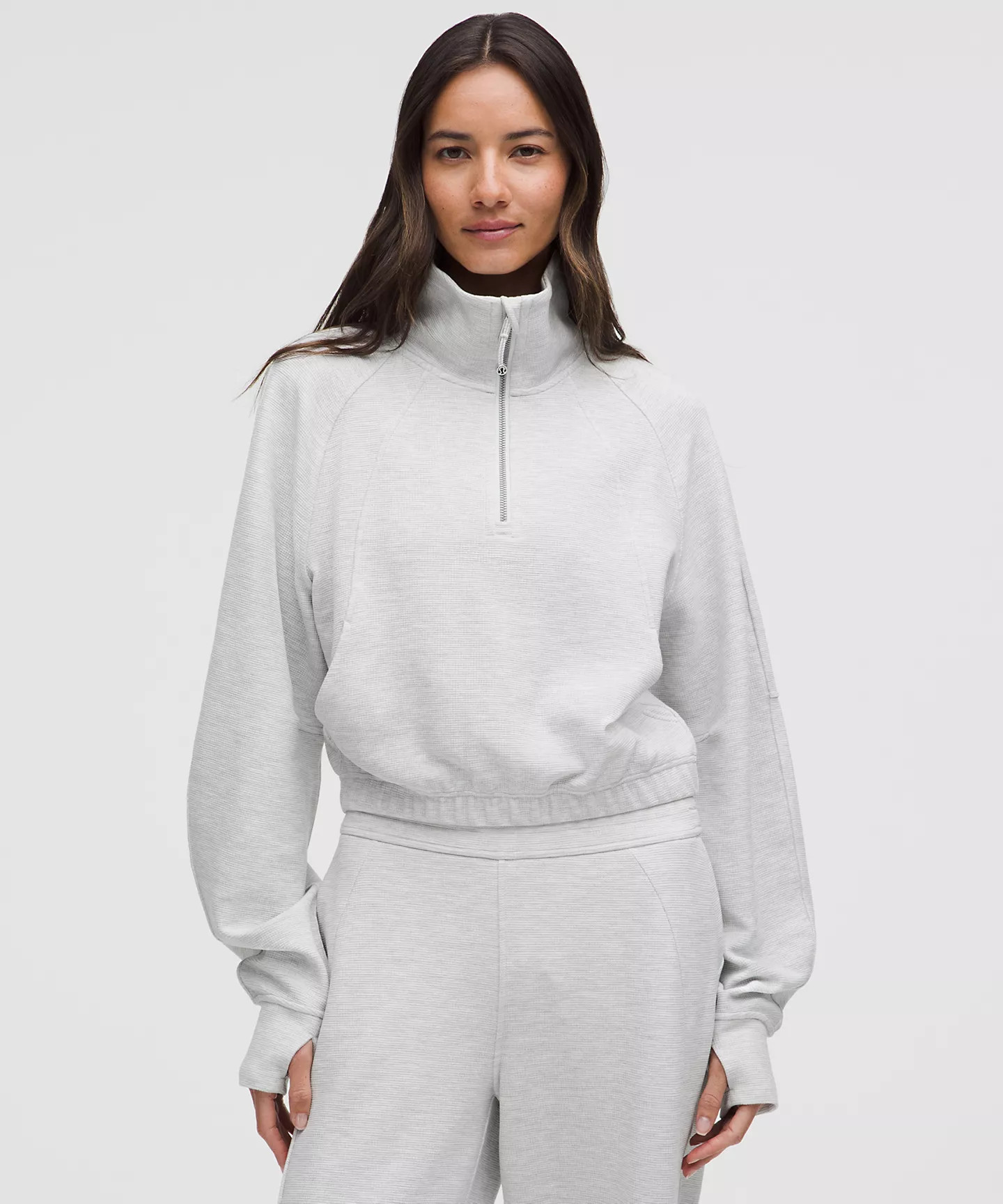 Scuba Cropped Funnel-Neck Half Zip | Lululemon (US)