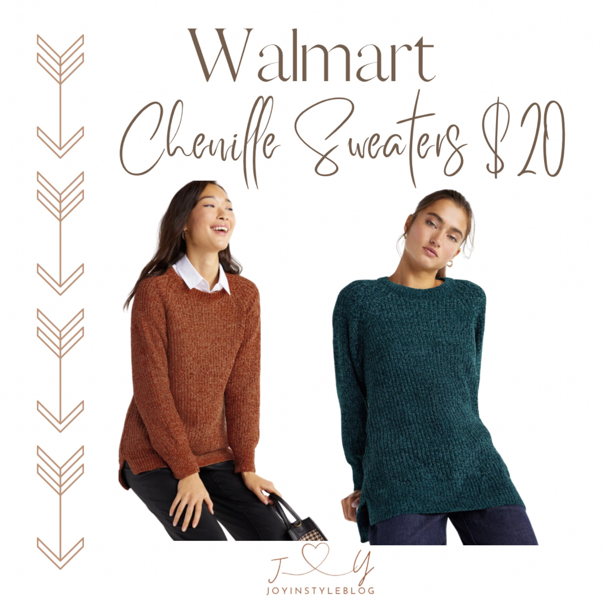 Time and Tru Women's Chenille Crew … curated on LTK