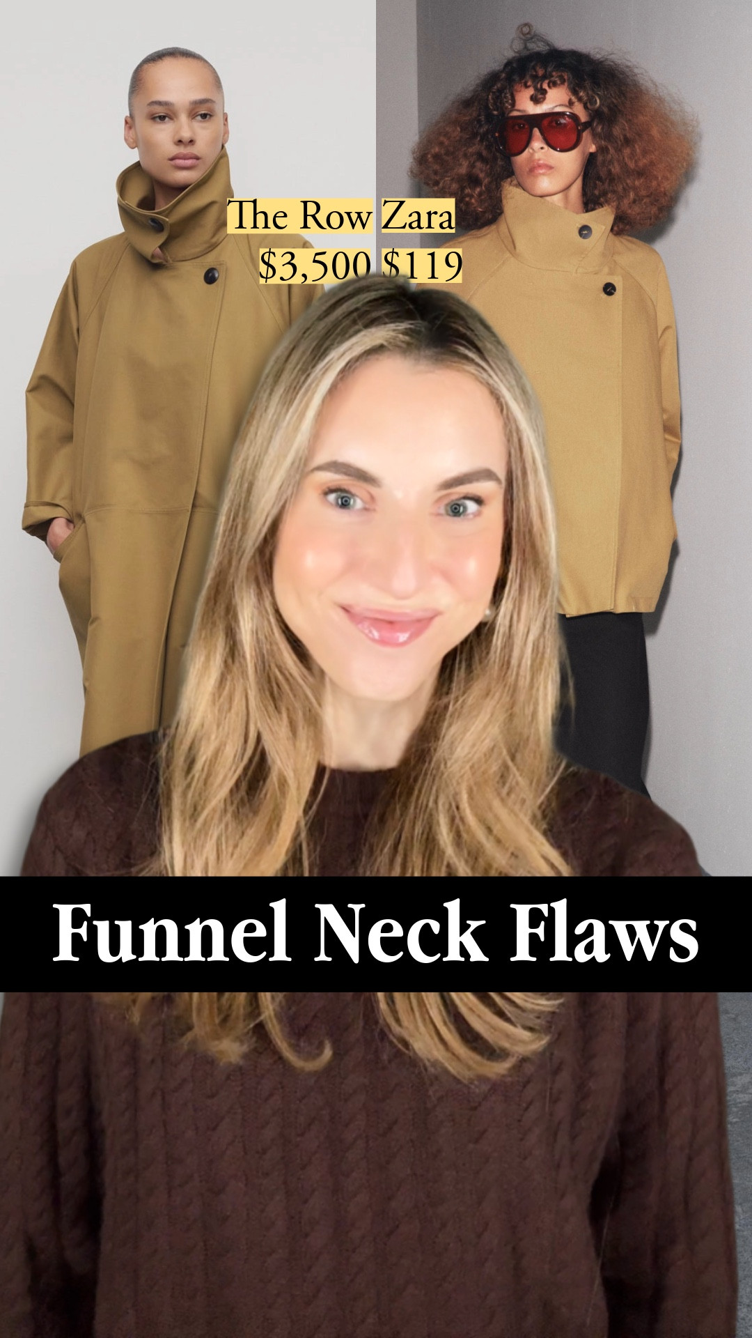 Funnel neck coats that actually deliver - from tailored to sporty, these pass the construction test. Look for collars that frame the face and stand tall without collapsing. And we want the fabrics to deliver on the design. Google  “Zara 03833243” for the Zara coat 🏆 @jcrew, @quince, @sezane, @fabrique, @ruesophie, @mango, @bananarepublic, @aritzia, @massimodutti, @reformation, @cos, funnel neck coat, winter coat, wool coat, tailored coat, designer coat, minimalist coat, quiet luxury, outerwear

#LTKSeasonal #LTKTravel #LTKOver40