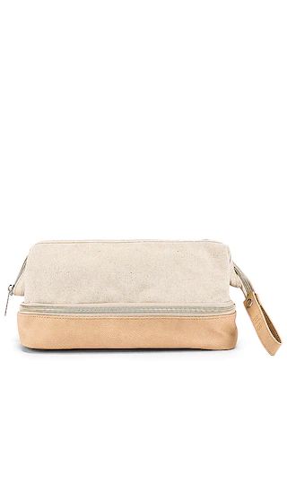 The Dopp Kit in Beige | Revolve Clothing (Global)