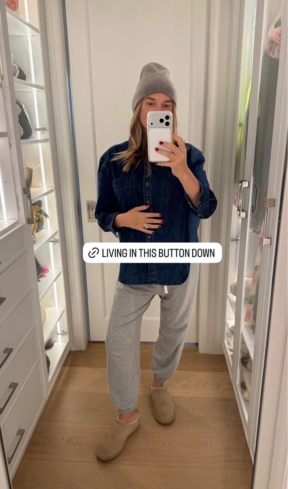 Been living in this button down from AYR!

#LTKSeasonal #LTKootd