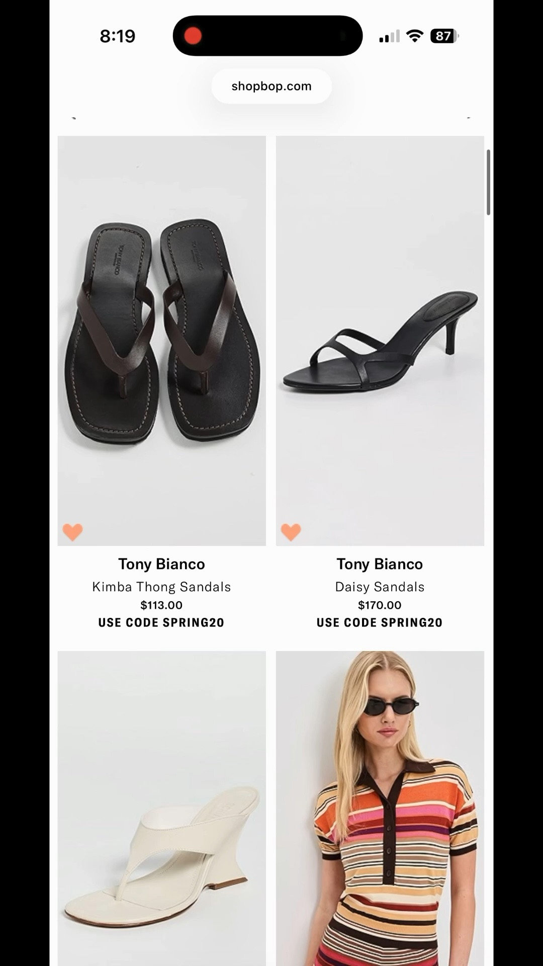 Shopbop Spring Sale Picks

#LTKSaleAlert