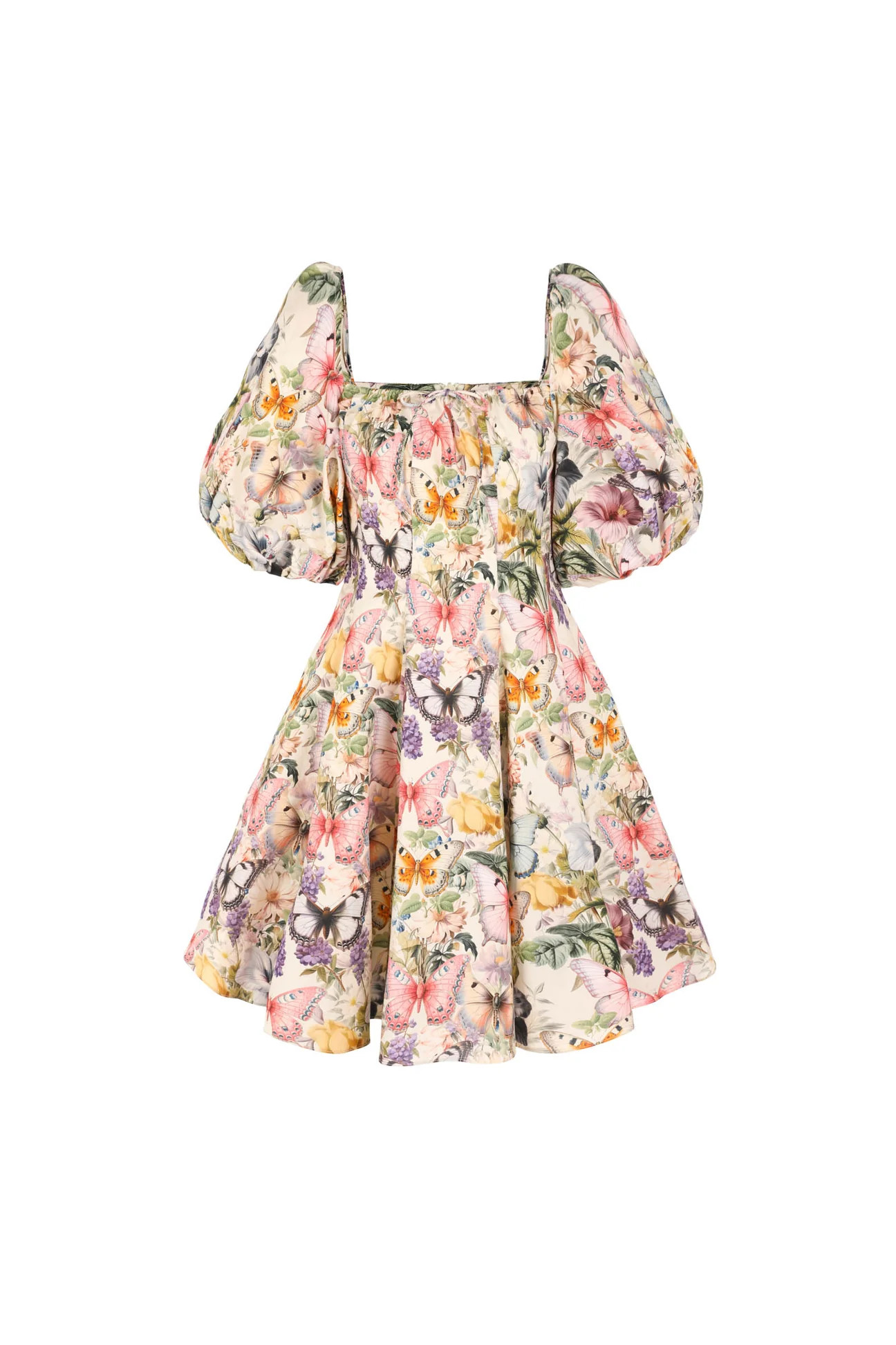The Butterfly Botanics Mini Day Dress | Selkie Collection
