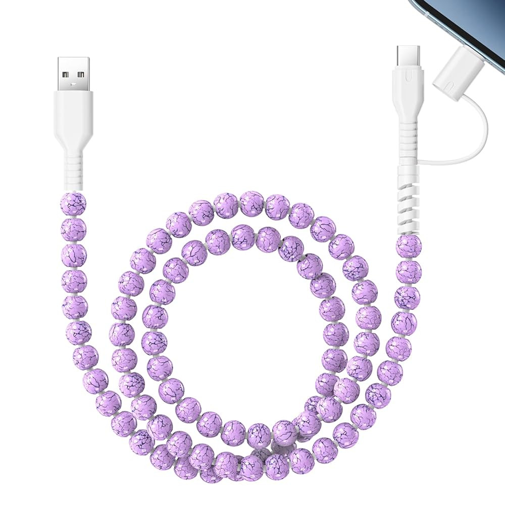 HianDier USB C Cable[MFI Certified] 3.3FT Multi 2 in 1 USB to USB C Fast Charging Cable 3A USB A ... | Amazon (US)