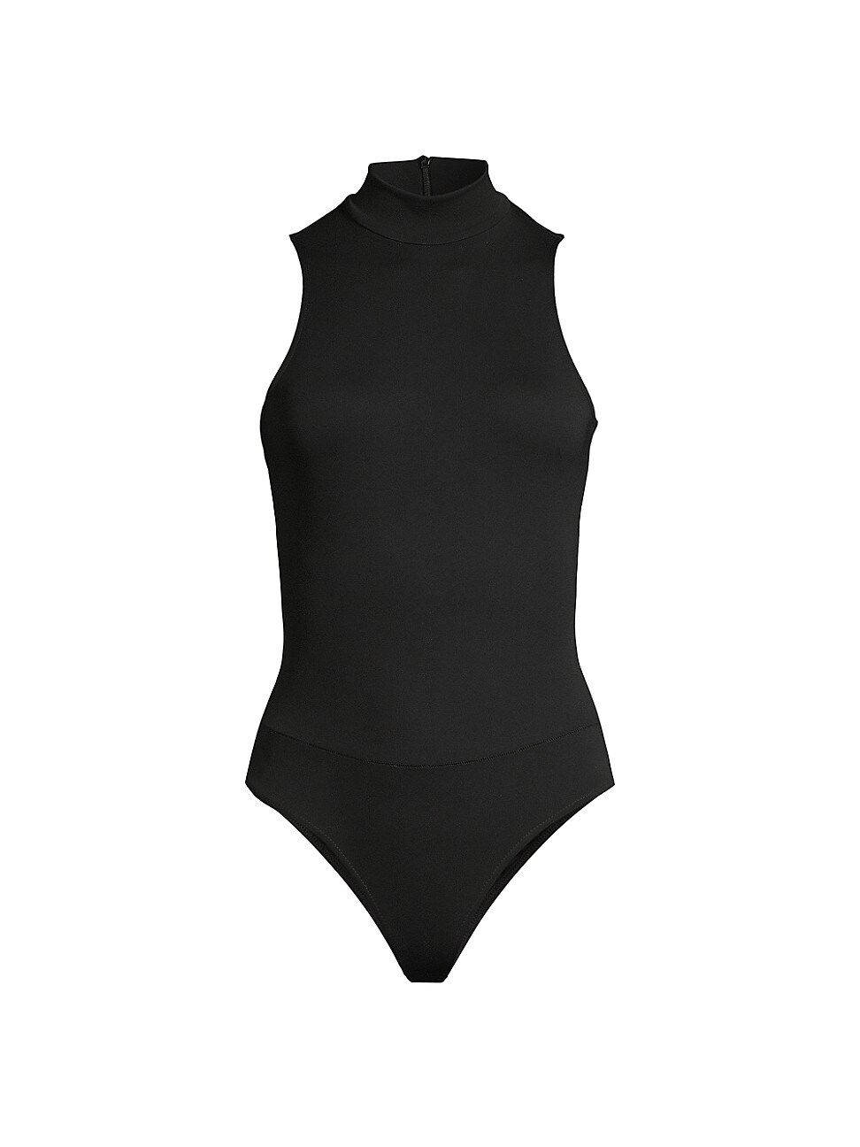 Women's Mock Turtleneck Bodysuit - Black - Size Large | Saks Fifth Avenue